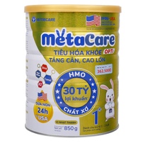 Sữa bột Metacare Opti 1+ 850g cho bé 1-2 tuổi (Vàng)