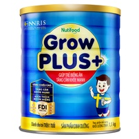 Sữa bột Nutifood Grow Plus Xanh 1.5kg cho trẻ trên 1 tuổi 