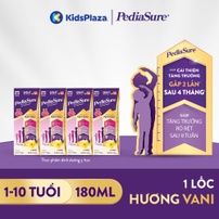 Sữa nước Pediasure hương vani 4x180ml cho bé từ 1-10 tuổi