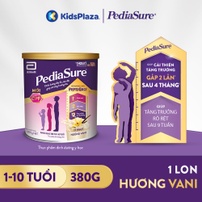 Sữa PediaSure BA 400g vị vani ít ngọt cho bé 1-10 tuổi