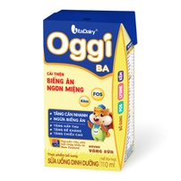 Sữa pha sẵn Oggi BA 4x110ml