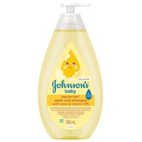 Sữa tắm gội toàn thân Top To Toe Johnson Baby 500ml