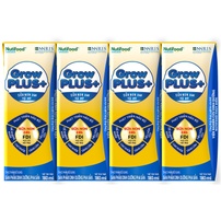 Sữa uống dinh dưỡng Nutifood GrowPLUS+ Vàng 2Y+ 4*180ml
