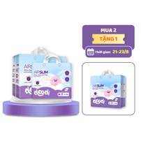 [Combo Mua 2 bịch Tặng 1] bỉm Doodi AirSlim dán size S/M/L