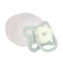 Ty ngậm silicone Moyuum Soft-Wing Stage 2 (Xanh lá - Sage) cho bé 3-6M