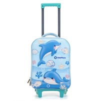 Vali KidsPlaza hình cá heo 25KP-SC03 Xanh dương (Hàng khuyến mại không bán)