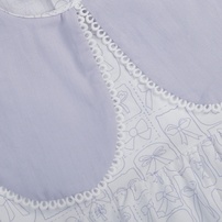 Váy cộc bé gái KidsPlaza cổ ren M25H -0-6M-Màu tím-Việt Nam