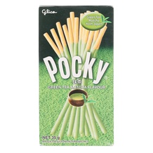 Bánh que Glico Pocky phủ kem vị Matcha trà xanh hộp 35g