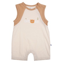 Bộ body ba lỗ bé trai KidsPlaza in Forest HN26H (Be)