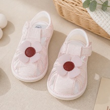 Dép sandal tập đi KidsPlaza đính hoa 26K-S07 (Hồng)