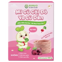 Mì ăn dặm củ cải đỏ, củ dền Anpaso 120g