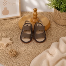 Dép sandal tập đi kèn Mamago 26MS9 basic (Nâu)