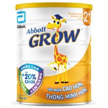 Sữa Abbott Grow 4/2+ 900g/850g hương Vani (>2 tuổi)