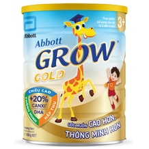Sữa Abbott Grow Gold 3+ hương Vani 900g/850g (3-6 tuổi)