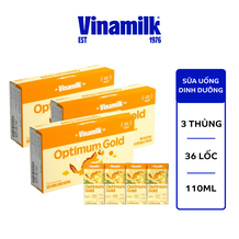 Sữa bột pha sẵn Optimum Gold 4x110ml (Thùng 36 lốc)