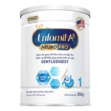 Sản phẩm dinh dưỡng công thức Enfamil AII NeuroPro 1 Infant Formula dành cho trẻ từ 0 - 6 tháng tuổi 350g