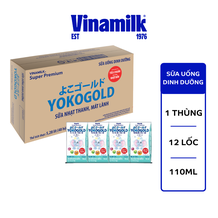 Sữa uống dinh dưỡng Vinamilk Yoko Gold 4*110ml (Thùng 12 lốc)