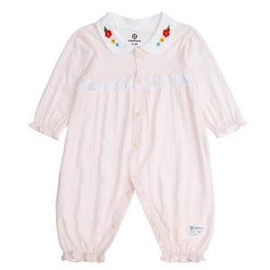 Body sơ sinh bé gái KidsPlaza cổ sen hoa HN21T (Cam)