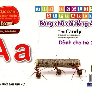 Flashcard dạy trẻ theo phương pháp Glenn Doman - Bảng chữ cái Tiếng Anh