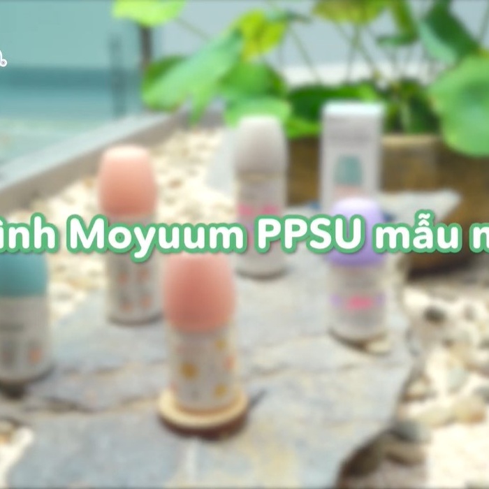Bình sữa Moyuum Ogu Ogu xanh 170ml - video