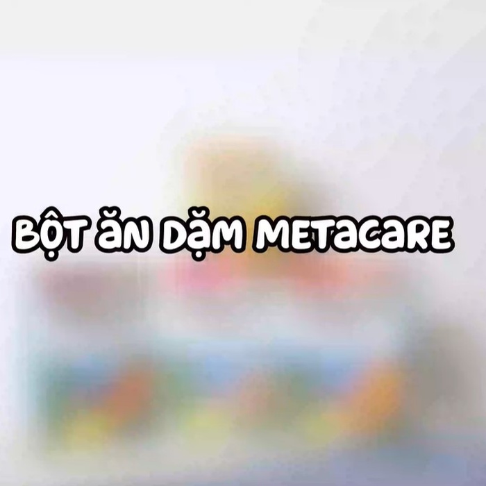 Bột ăn dặm Metacare gạo sữa trái cây nhiệt đới & Olive 200g  - video