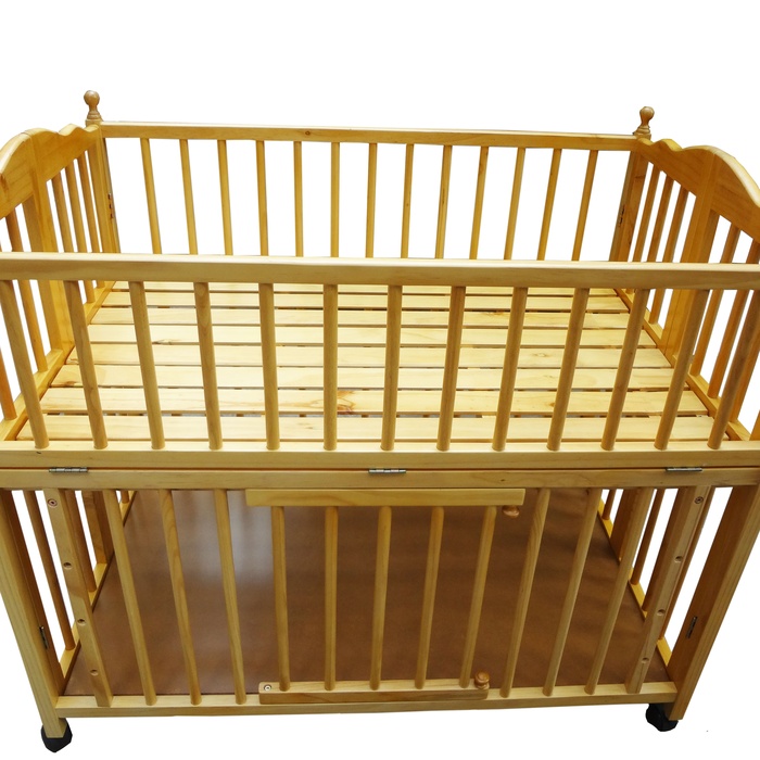 Giường cũi trẻ em xuất khẩu Kizamặt phải