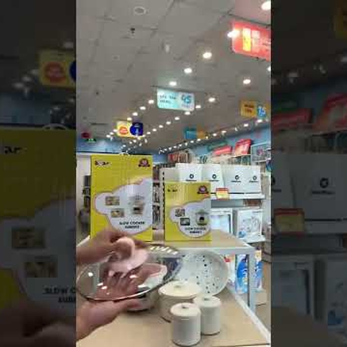 Nồi nấu chậm Bear 1.6L SUBE002 - video