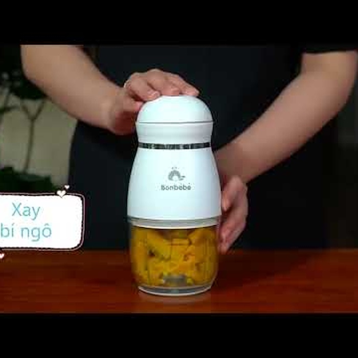 Máy xay đa năng BonBébé BB-03 dung tích 300ml - video