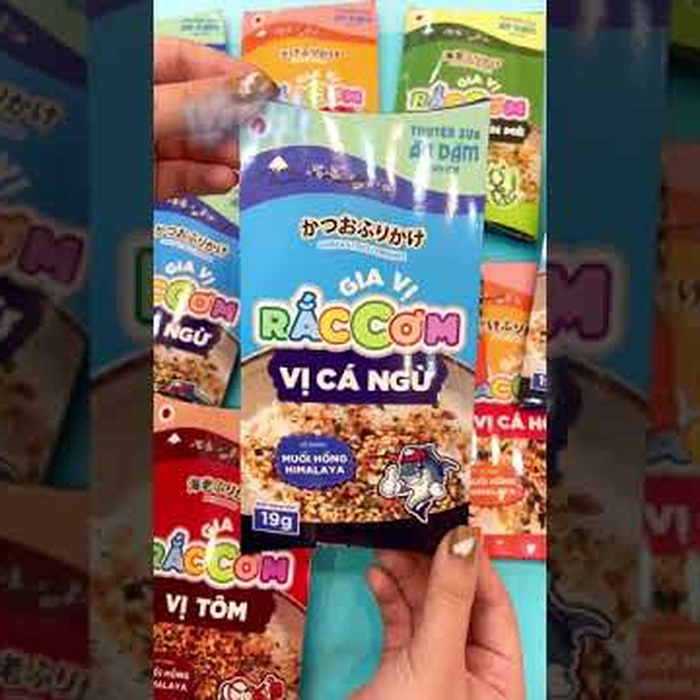 Gia vị rắc cơm Thuyền Xưa vị cá ngừ 19g 1Y - video