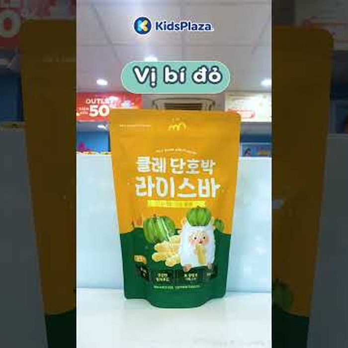 Bánh ăn dặm gạo lứt The Cle vị táo gói 30g - video