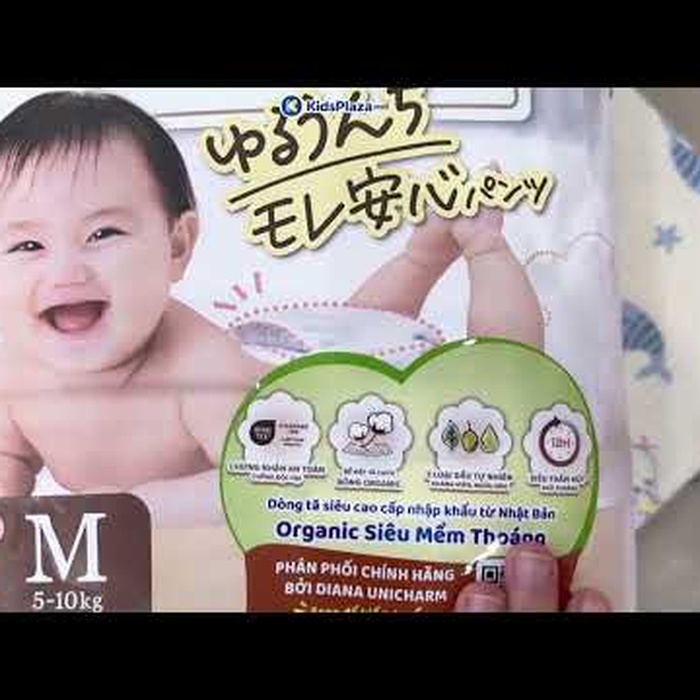 Bỉm - Tã quần Moony size XXL 26 miếng (cho bé trai 13 - 28kg) - video
