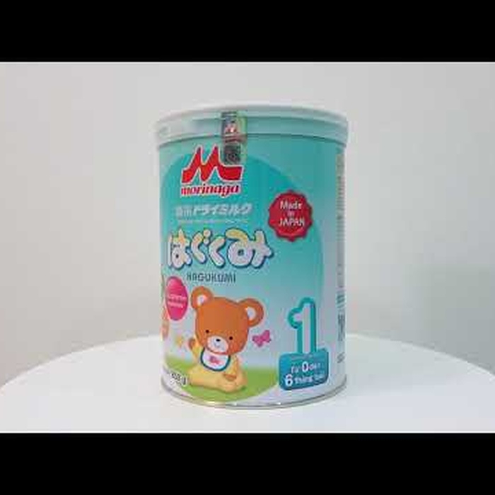 Sữa bột Morinaga Hagukumi số 1 850g cho trẻ 0-6M - video