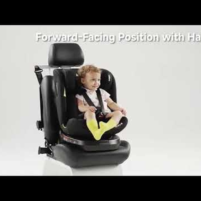 Ghế ô tô trẻ em Jovikids Tammy R44 9-36kg (Đen) - video