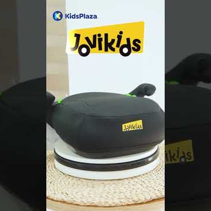 Ghế ngồi ô tô Booster Jovikids YOHO R129/04 6-12Y (Đen) - video