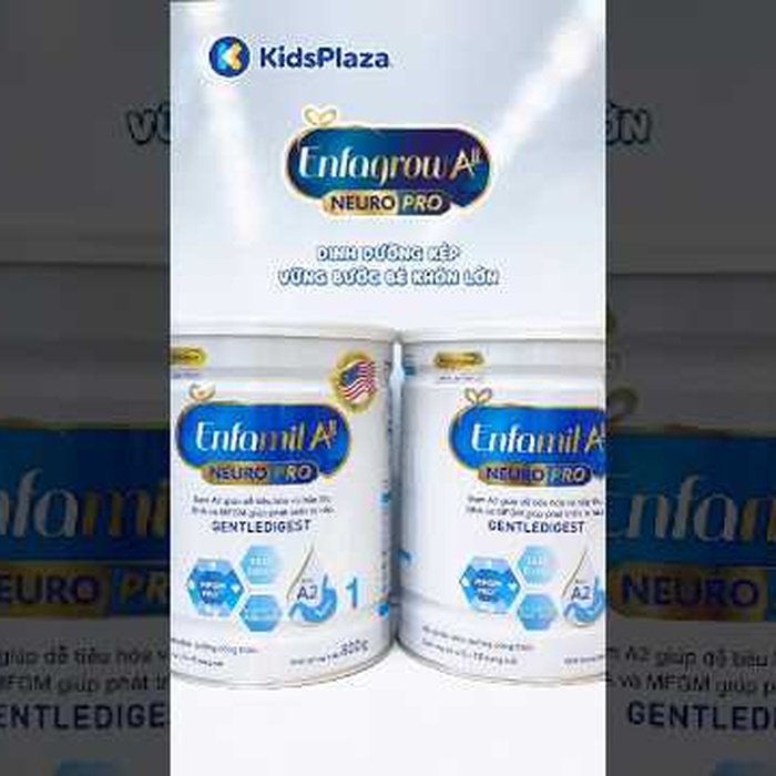 Sữa Enfamil A2 NeuroPro 1 (cho bé 0-6 tháng) 800g - video