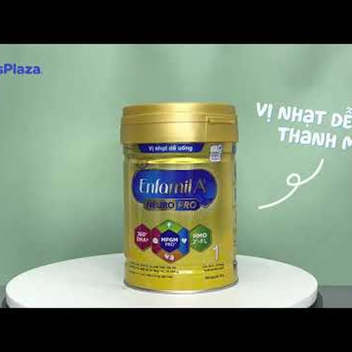 Sữa bột Enfamil A+ NeuroPro số 1 (cho bé 0-6 tháng) 400g - video