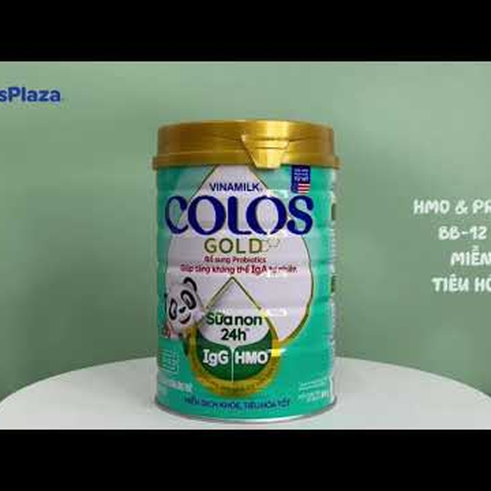 Sữa bột Vinamilk ColosGold số 1 800g cho bé từ 0-1 tuổi - video