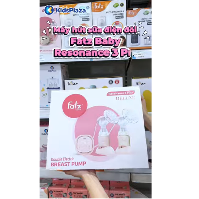 Máy hút sữa điện đôi FatzBaby Resonance 3 Plus + FB1161VN - video