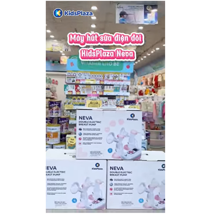 Máy hút sữa điện đôi KidsPlaza Neva - video