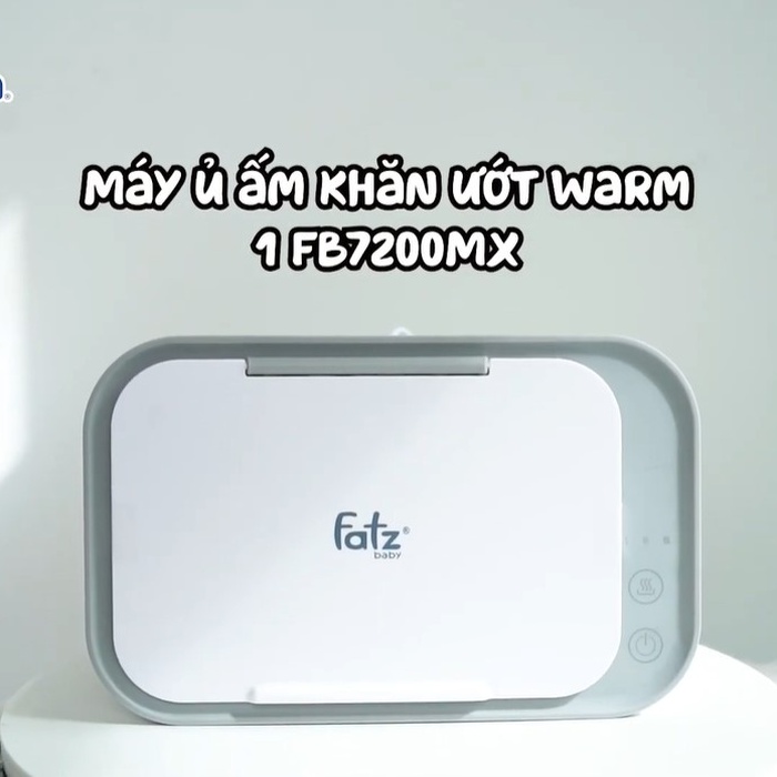 Máy ủ ấm khăn ướt Warm 1 FB7200MX - video
