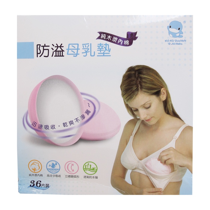 Miếng lót thấm sữa KUKU KU5421 (36 chiếc)mặt trái
