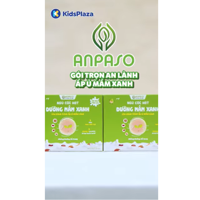 Ngũ cốc mẹ bầu Anpaso 500gvideo
