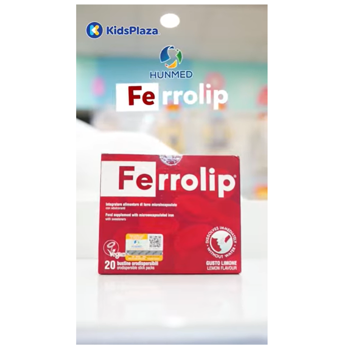 Thực phẩm bảo vệ sức khoẻ Ferrolip sắt sinh học   - video