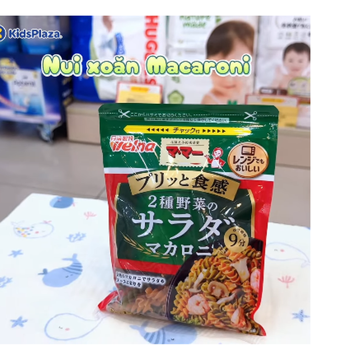 Nui xoăn Macaroni 150g - video