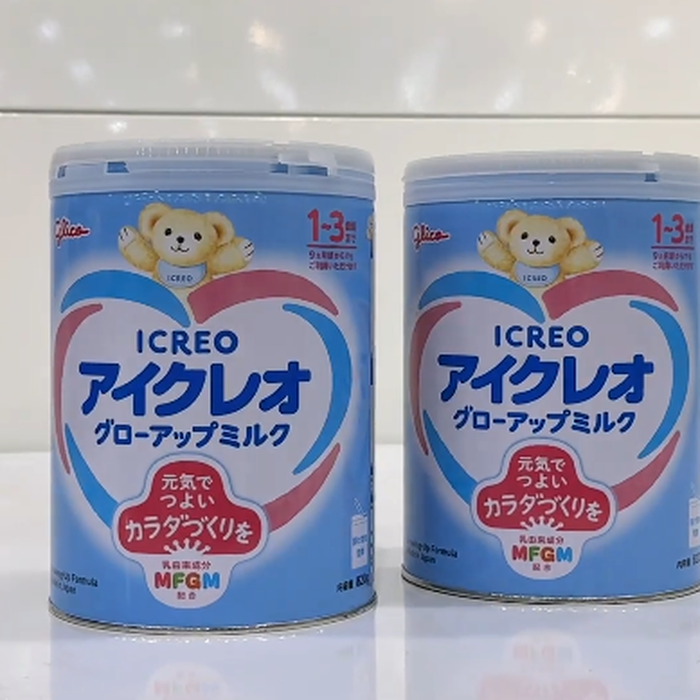 Sữa Glico Icreo Grow-up Milk số 1 (cho bé 1-3 tuổi) 820g - video