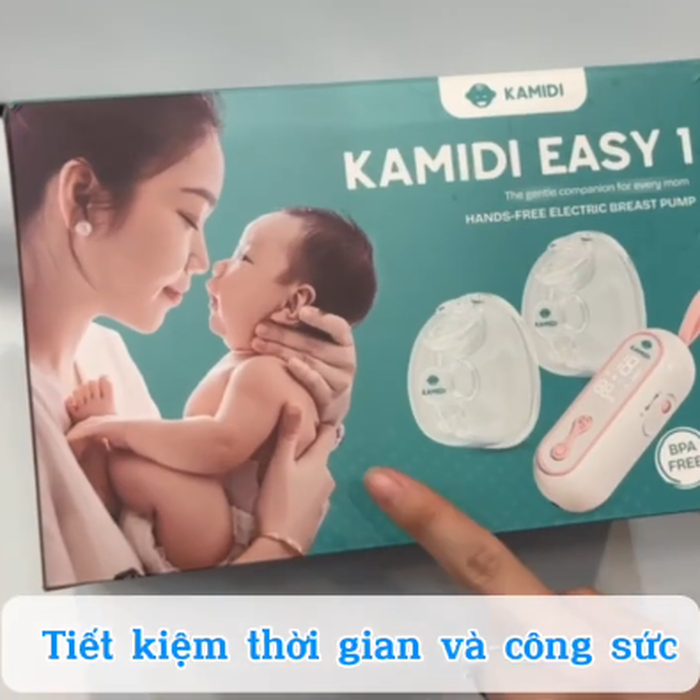 Máy hút sữa điện đôi rảnh tay Kamidi Easy 1 - video
