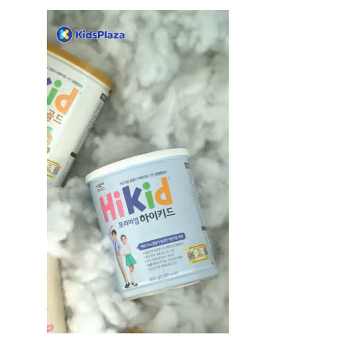 Sản phẩm dinh dưỡng công thức với mục đích ăn bổ sung cho trẻ 1-9 tuổi: Hikid Milk vị vani 600g - video