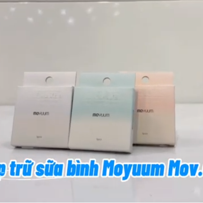 Nắp trữ sữa, trữ thức ăn Moyuum Mov.aa (Be) - video