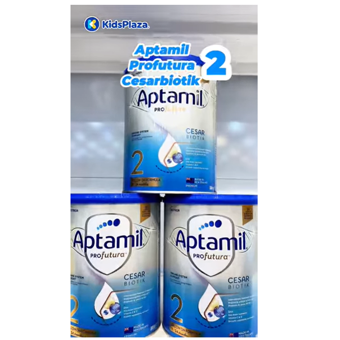 Sữa Aptamil Profutura Cesarbiotik số 2 (cho bé 12-24 tháng) 800g - video