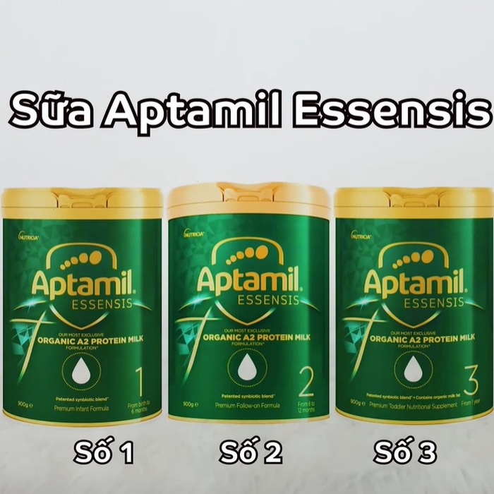 Sữa Aptamil Essensis số 1 Úc 900g cho bé từ 0-6 tháng tuổi - video